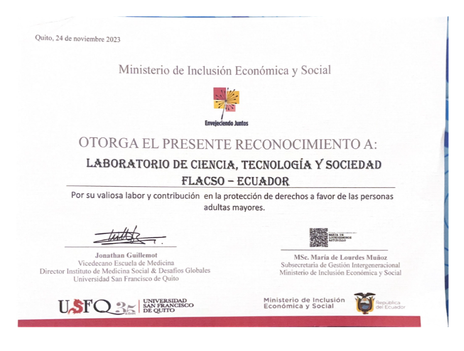 CO-CREACIÓN DE LA POLÍTICA PÚBLICA DEL ADULTO MAYOR